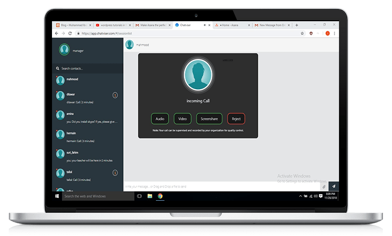 call-screenstudent